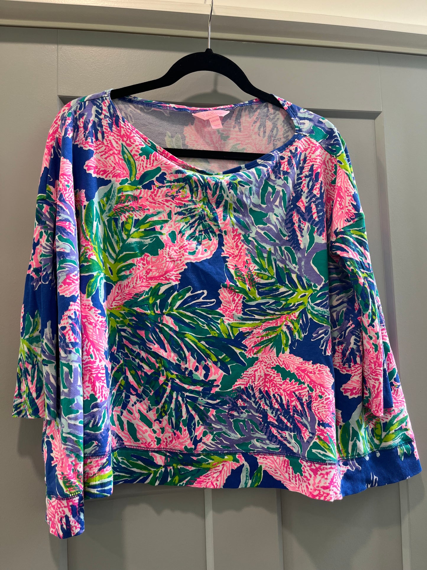 3B Lilly Pulitzer poncho