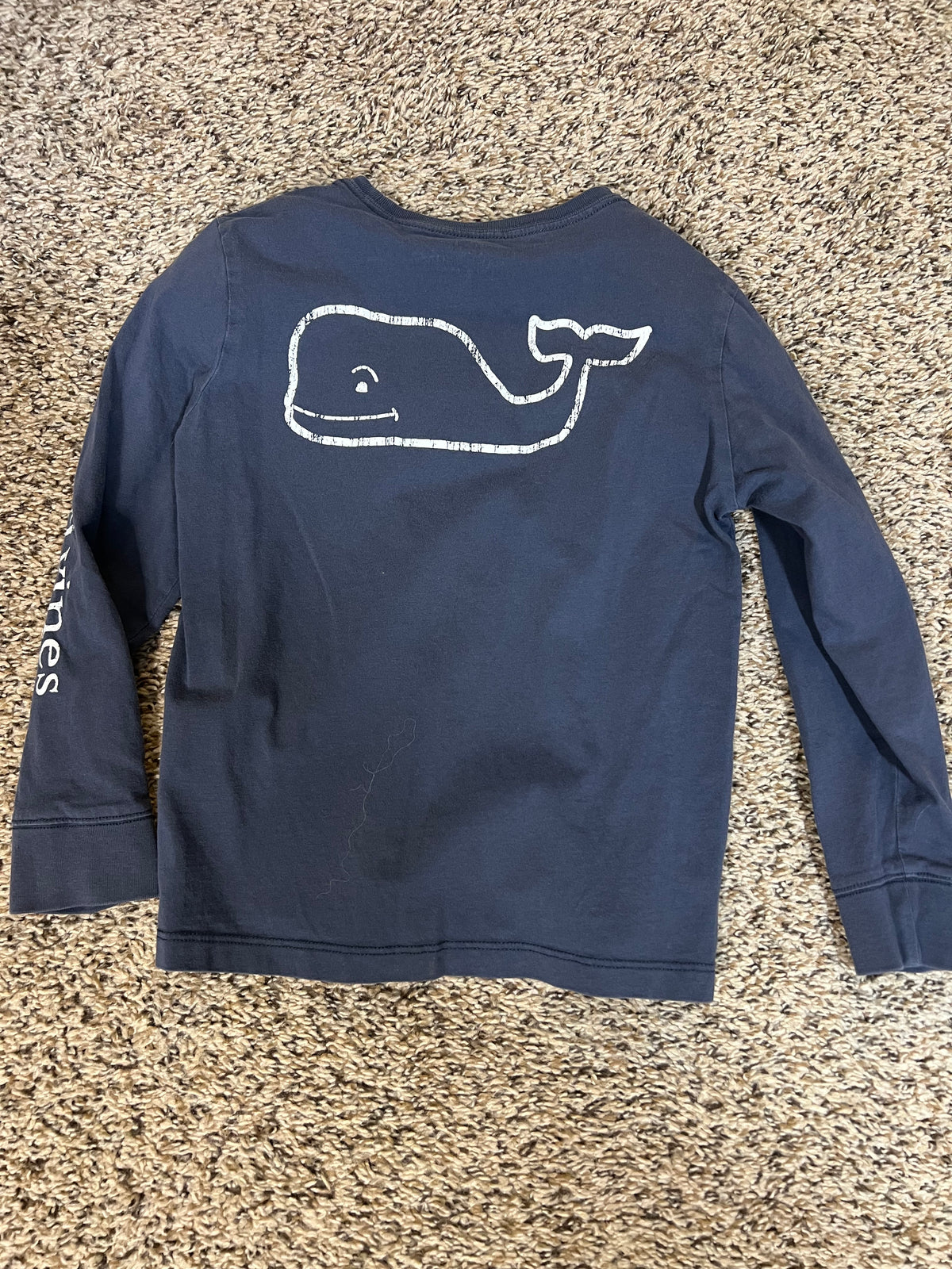 Seller 184 Boys size 5 vineyard vine cotton T-shirt navy