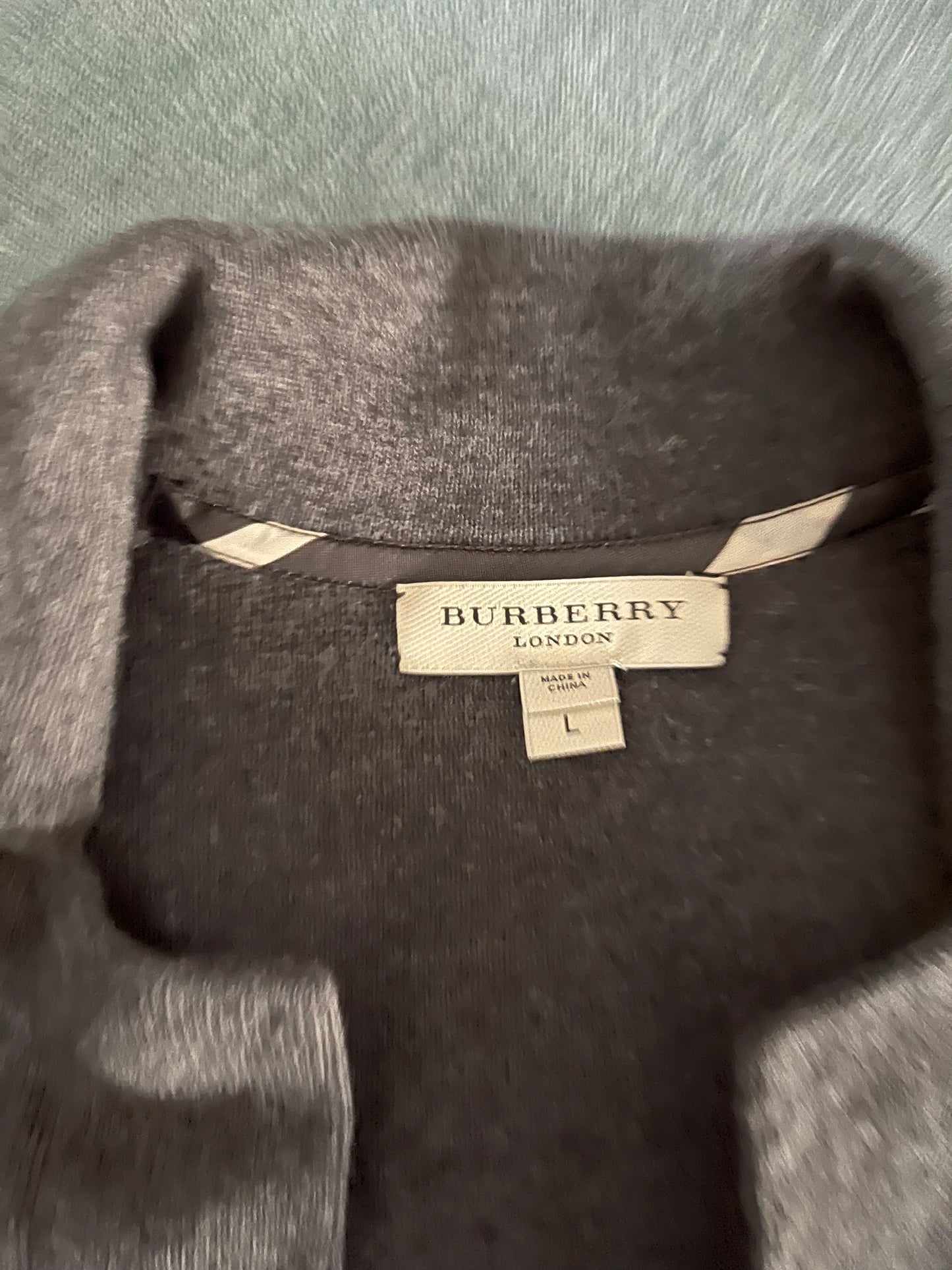 Seller 175 - Burberry Sweater Blazer - Large