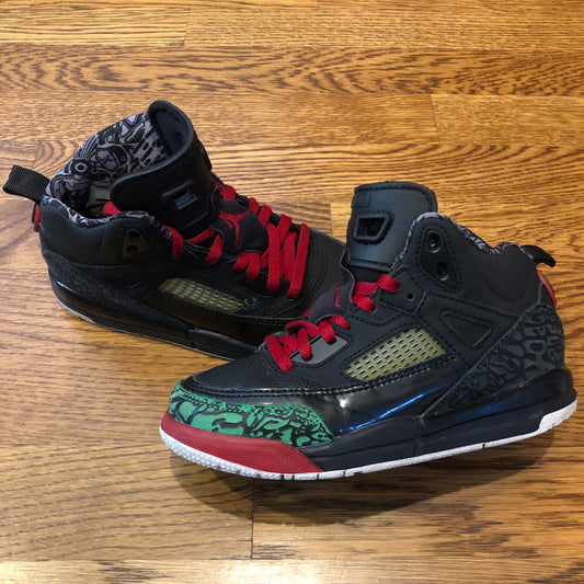 Nike Jordan (12c ) Spizike - kids boy or girl -black/green/red