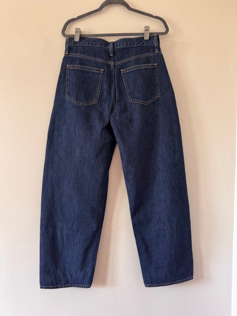 #127 Gap Dark Wash Barrel Jeans Women's S