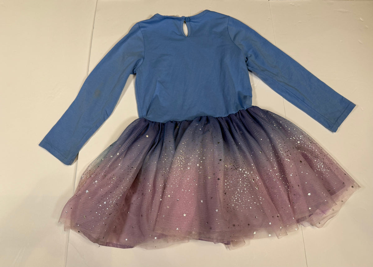 #141 Girls 6 Counting Daisies "I'm Snow Cute" Dress and Legging Set
