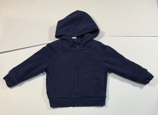 #180 Boys 5 Gap Thick Fleece Jacket with Hood