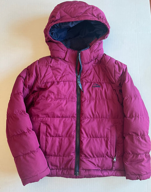 LLbean winter jacket. Fuzzy lining. Size 8 PPU Mariemont
