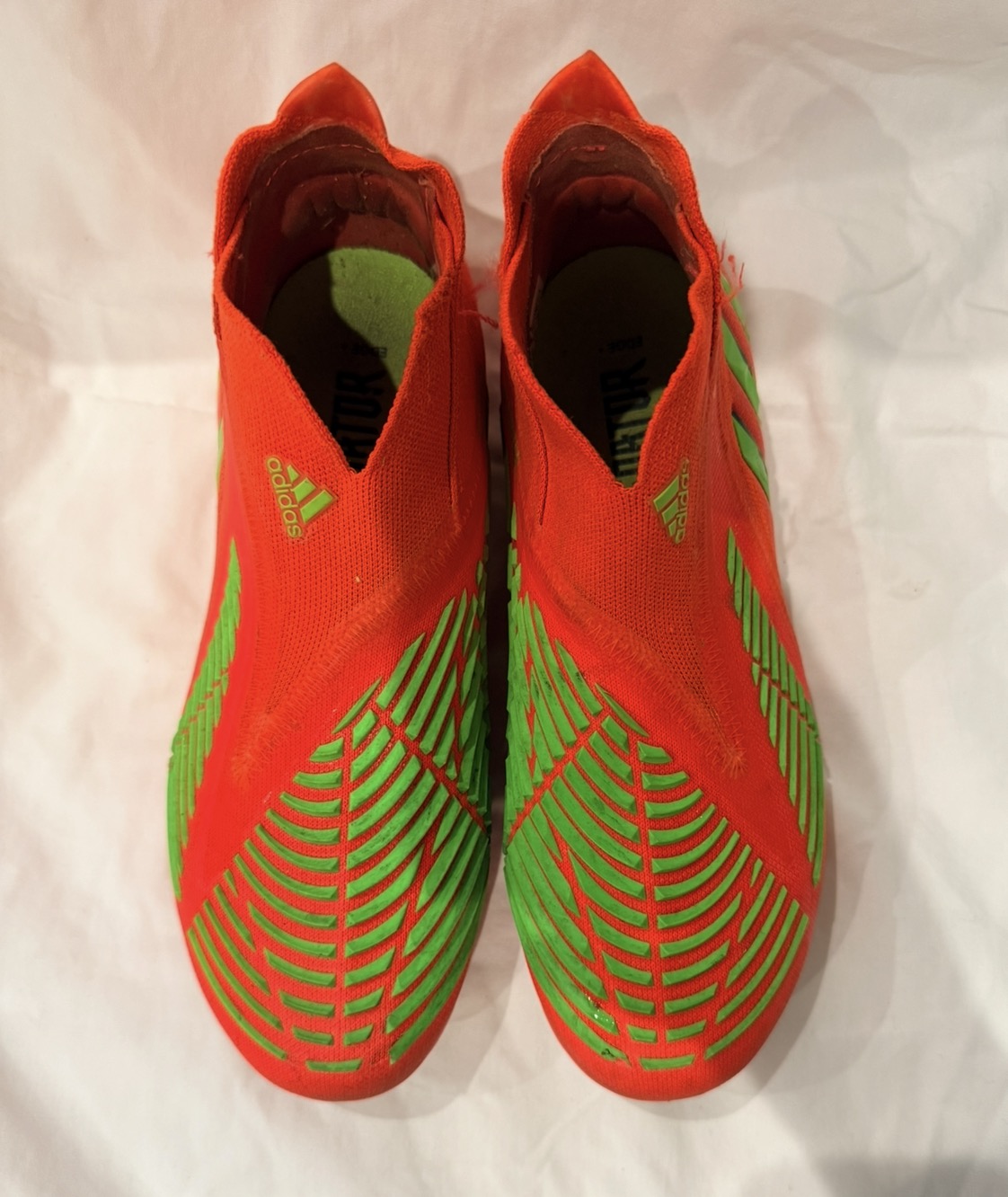 #143 Adidas Predator soccer cleats, size 4