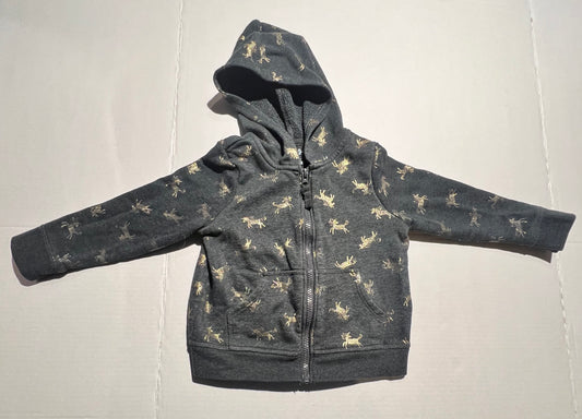 #98 Girls 3T Unicorn Hoodie