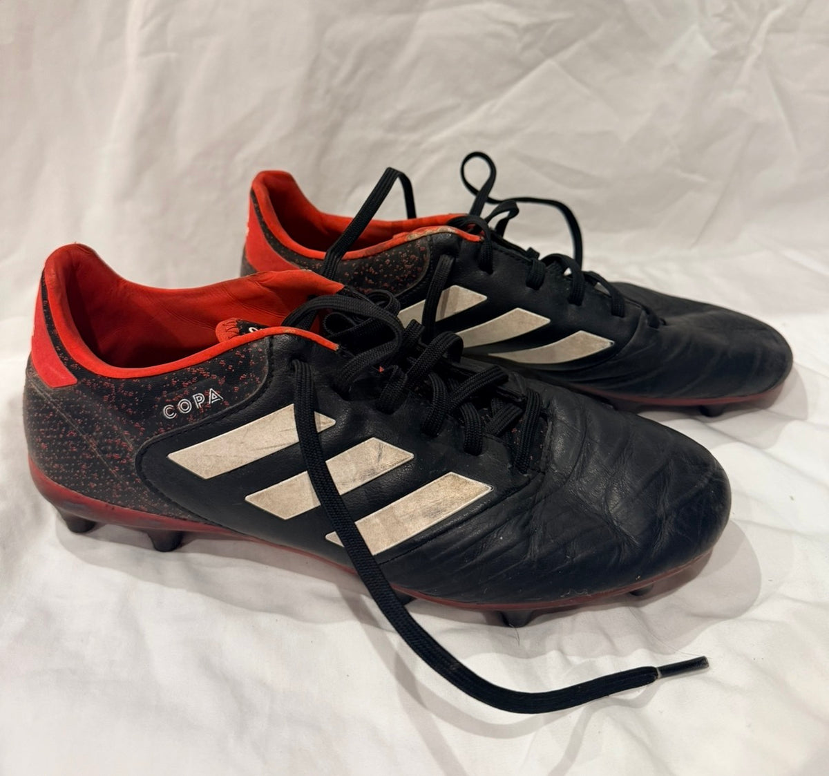 #143 Adidas Copa leather soccer cleats, size 7.5