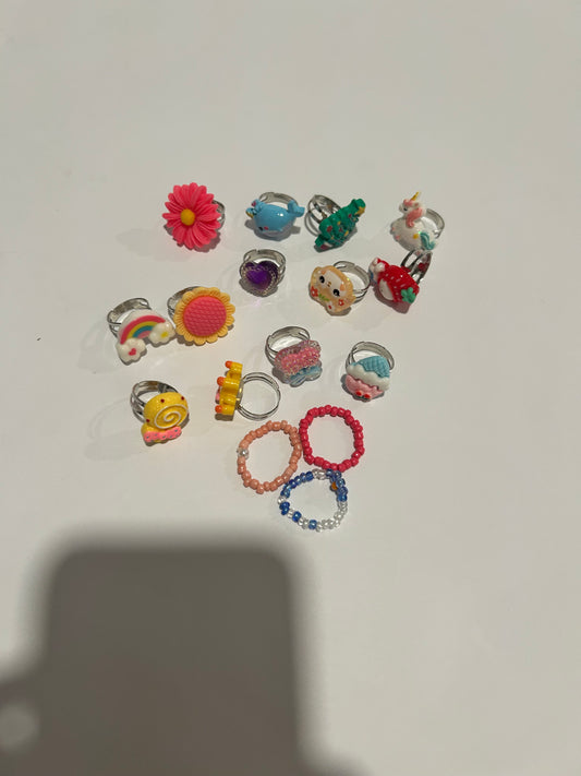 #70  Girls ring lot