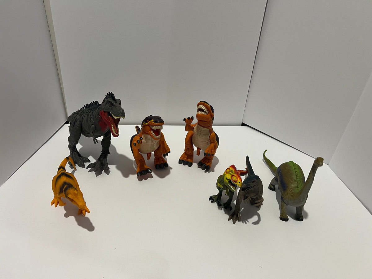 Seller #184 boys girls set of Dinosaurs