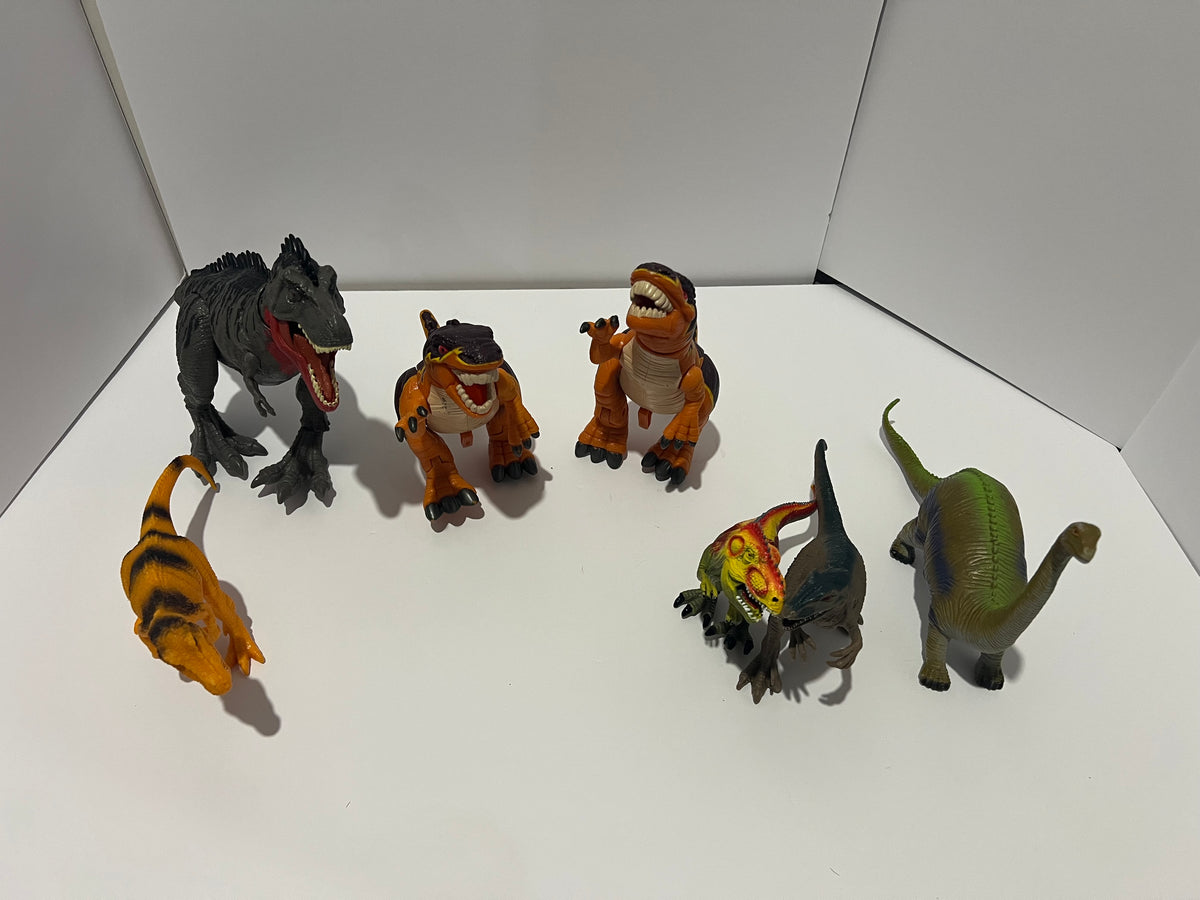 Seller #184 boys girls set of Dinosaurs