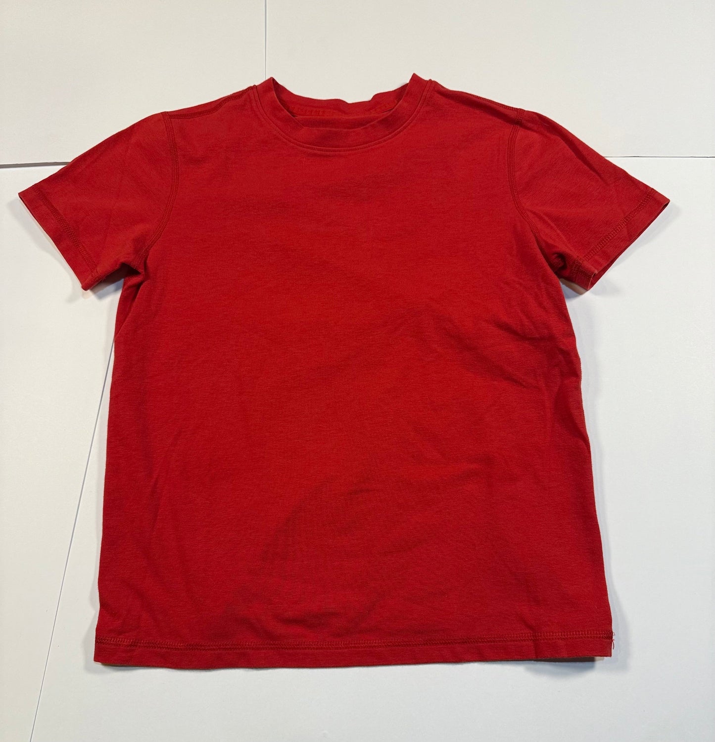 #180 Boys All in Motion Red Short Sleeve and NWOT Cat & Jack Navy Long Sleeve Thermal Bundle