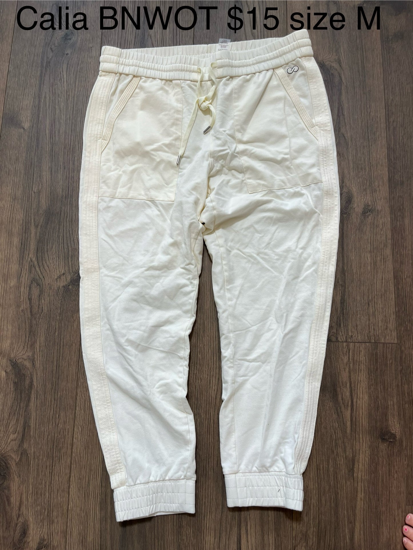 3B Calia off white joggers