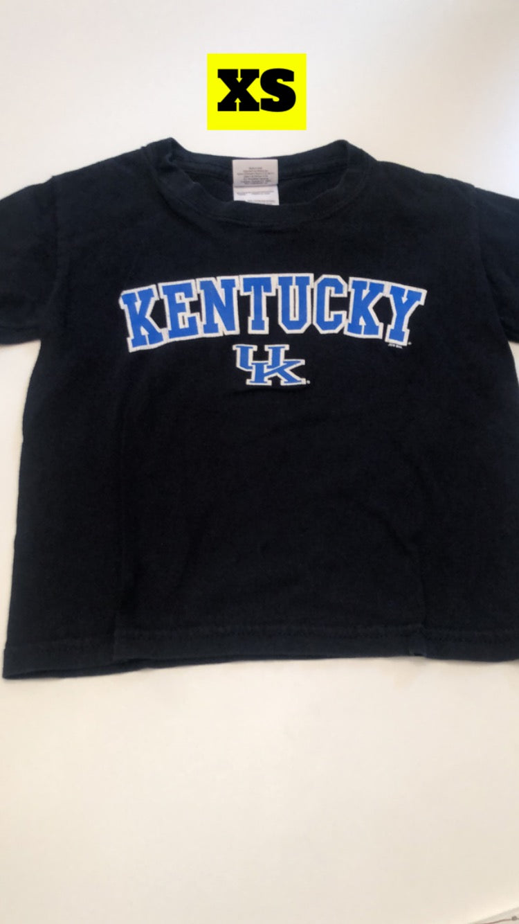 Boys Black XS Kentucky T-Shirt