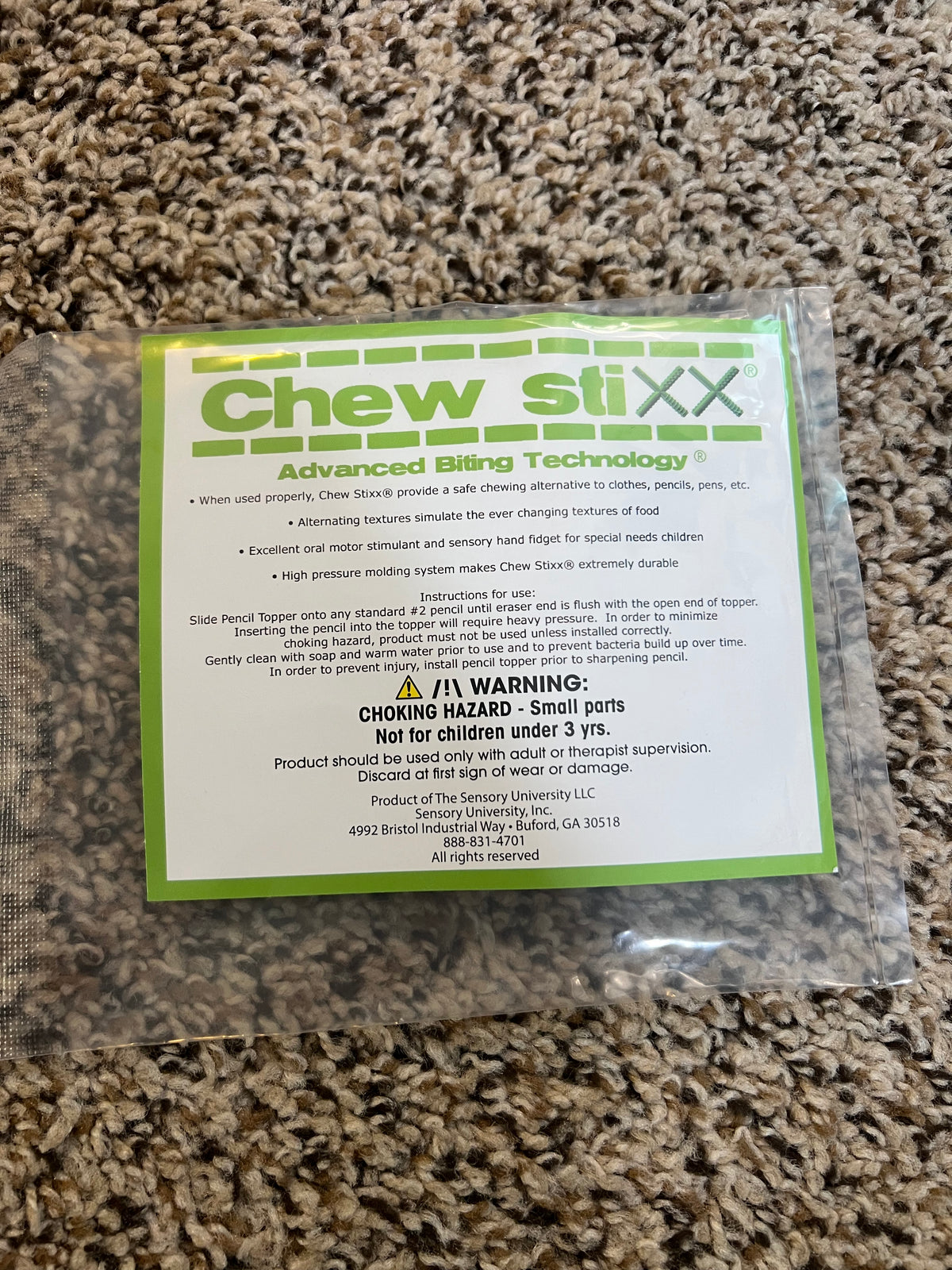 Seller 184 Boys Girls Chew Stixx Sensory Brand new - never opened