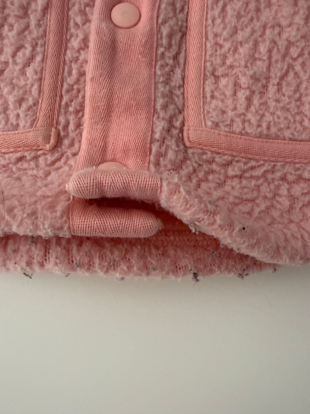 #117, Girls 4T, Patagonia pink fleece jacket, GUC