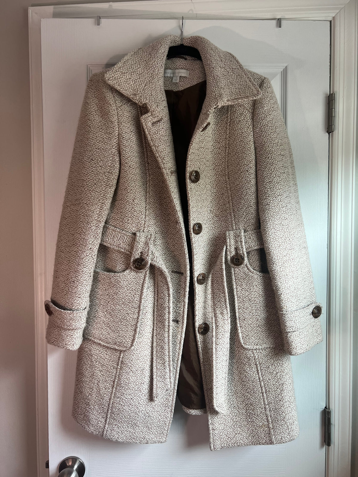 Seller #184 Women’s Medium New York Co khaki coat jacket