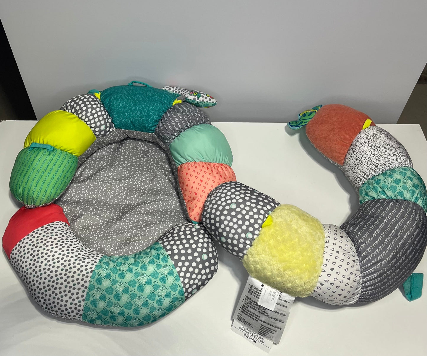 #7 Infantino 2-in-1 Tummy Time & Seated Support - Pillow Support