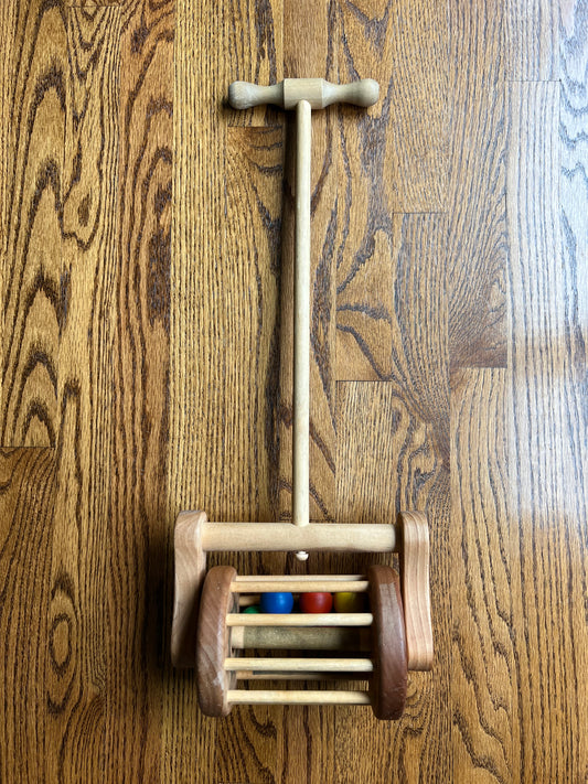 Wooden Lawnmower Push Toy, Like New