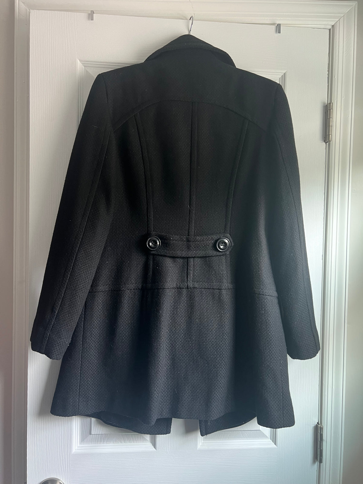 Seller #184 Women’s Small Size 4 Nine West Trench Coat Black