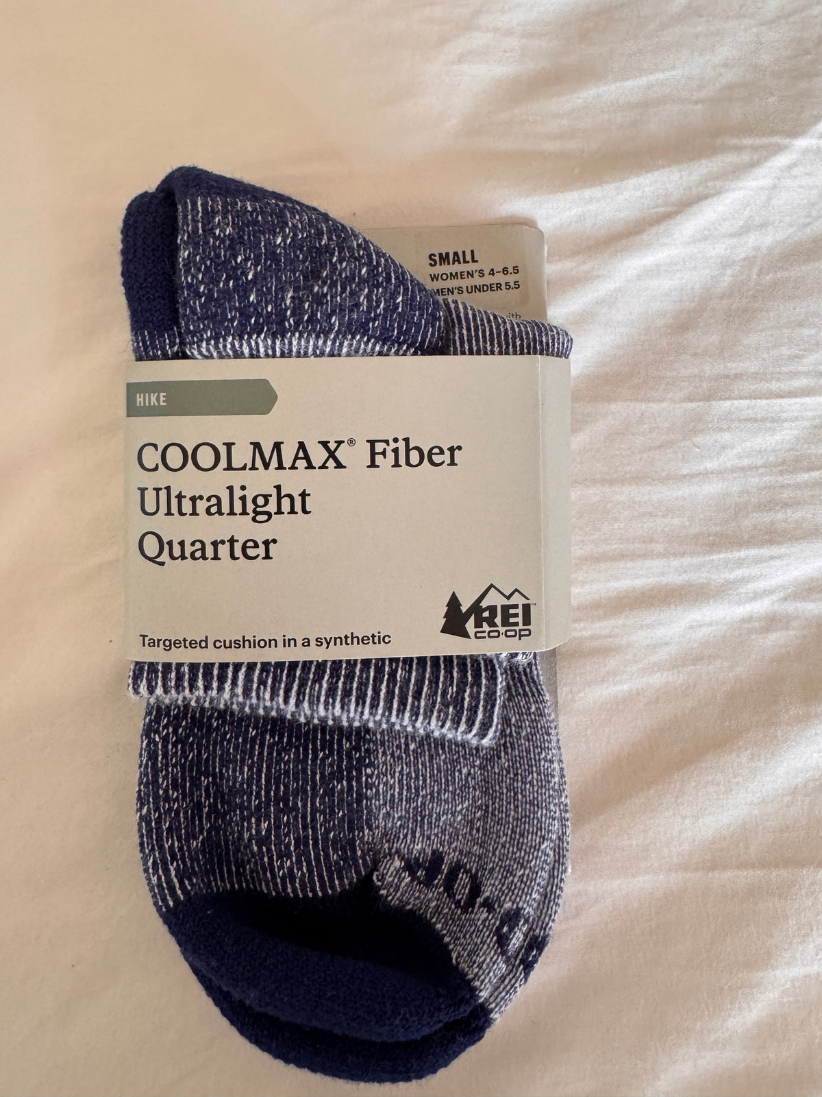 #127 REI Blue Hiking Socks Women's S