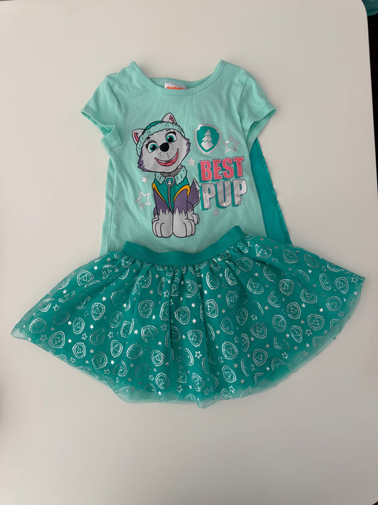 *reduced* #117, Girls 4T, Nickelodeon Everest Costume, VGUC