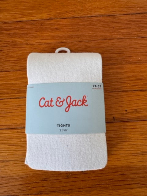 #127 Cat & Jack Tights Girls 3T