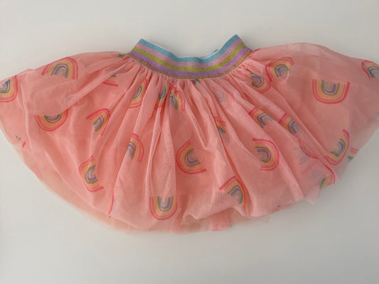 #117, Girls 2T, Lola and the Boys pink rainbow skirt, VGUC