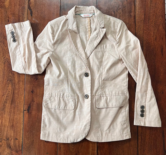 #66 size 6 Cat & Jack khaki blazer, VGUC
