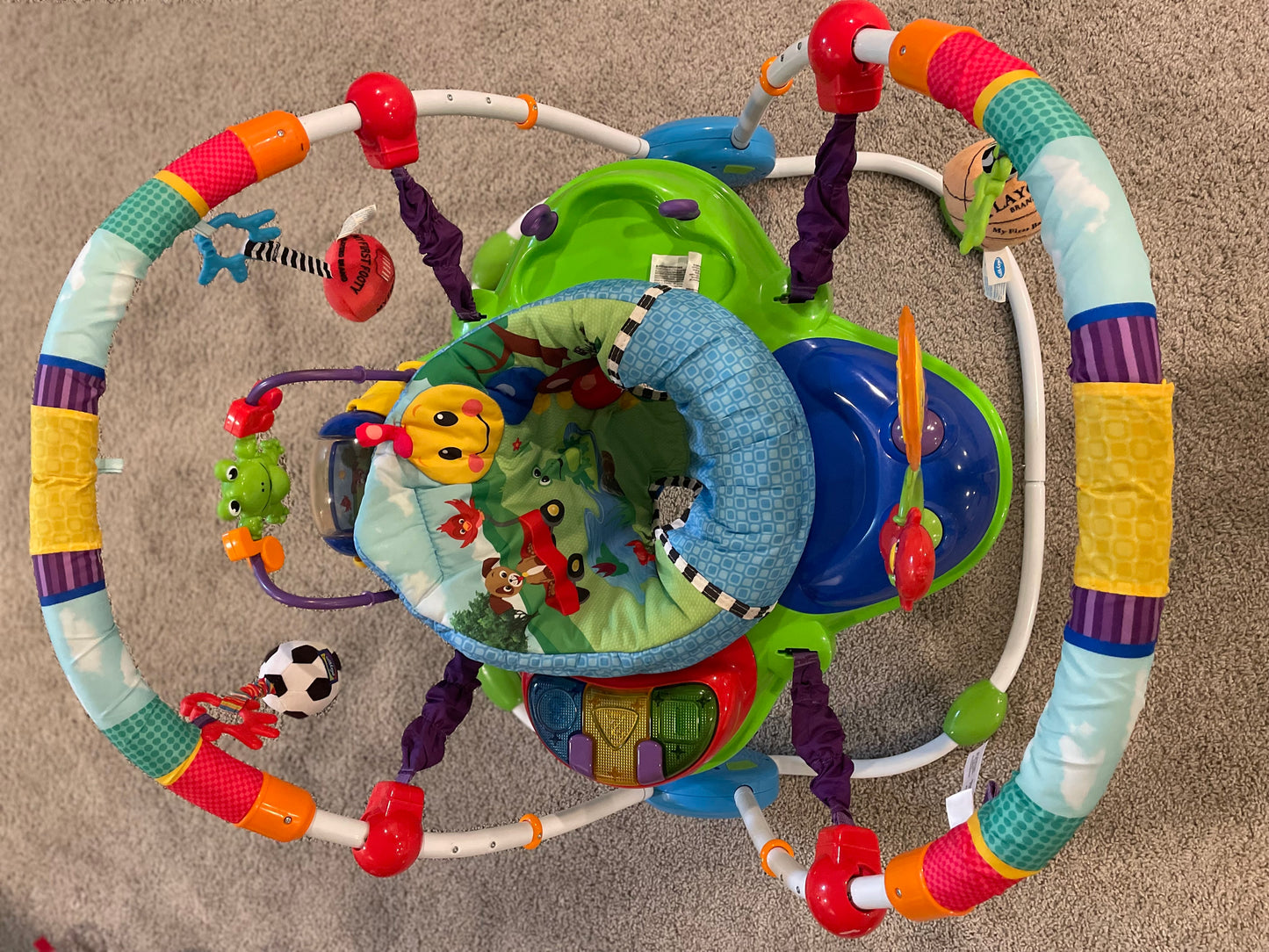 Baby Einstein Neighborhood Friends Activity Jumper with Lights and Melodies