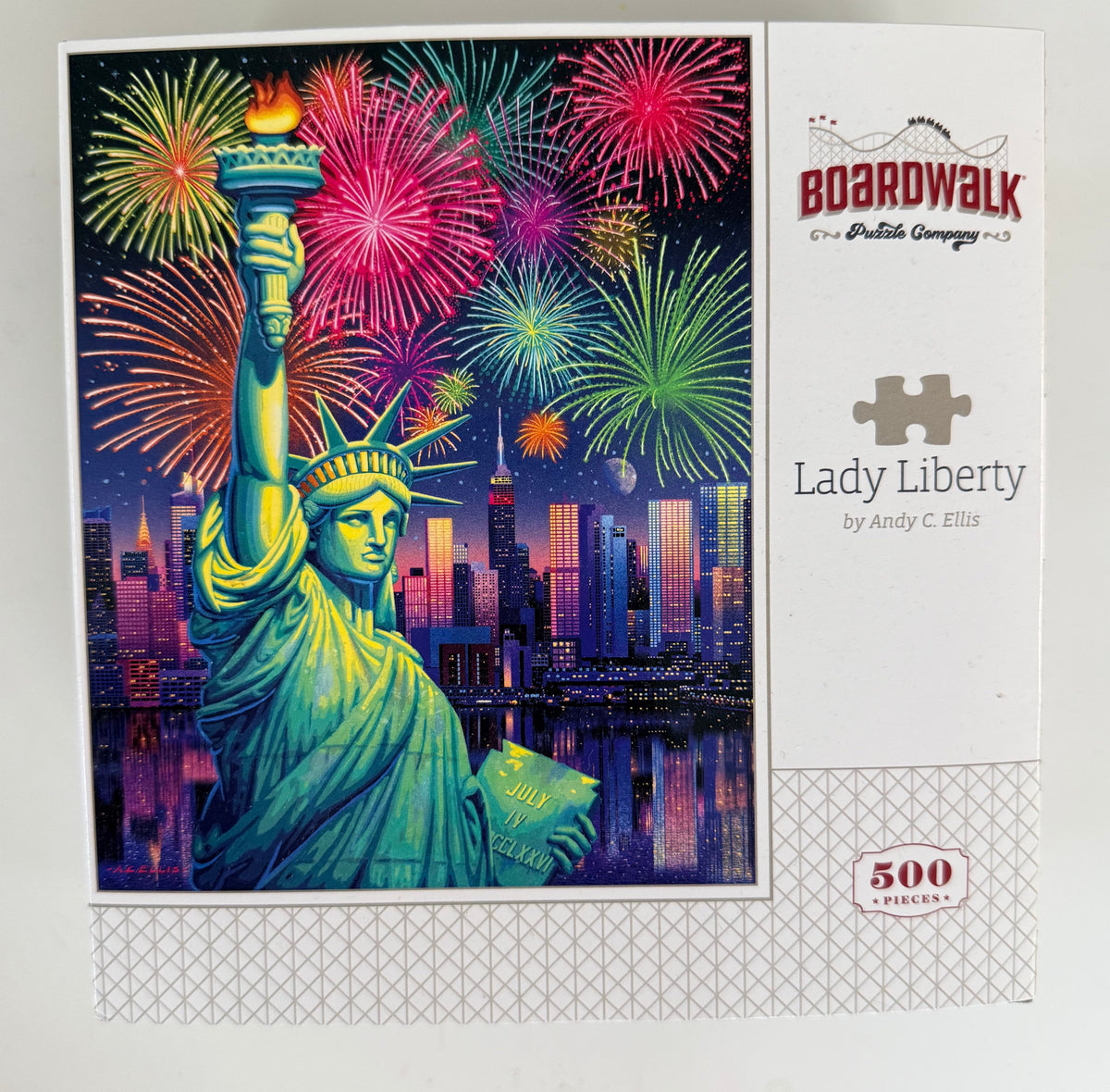 #38 Lady Liberty 500-Piece Puzzle