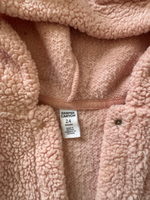 #127 Harper Canyon Sherpa Jacket Girls 24M