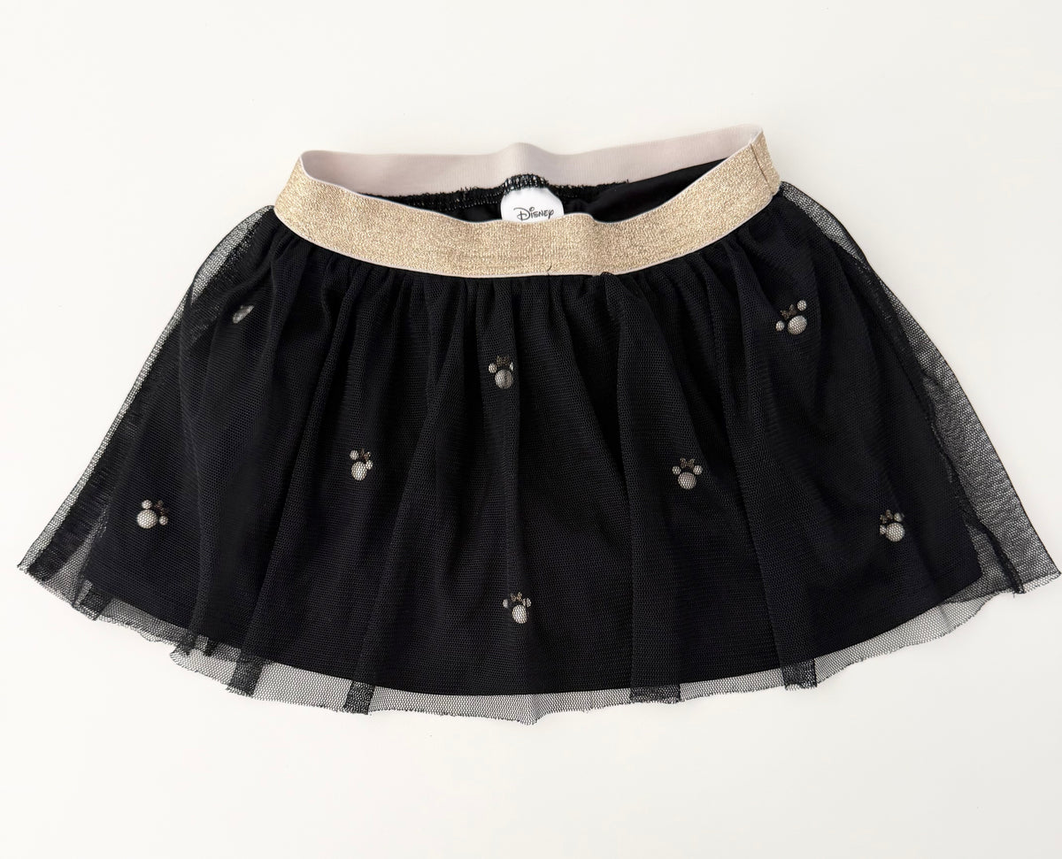 #117, Girls 3T, Disney Minnie Mouse ears tulle skirt, GUC