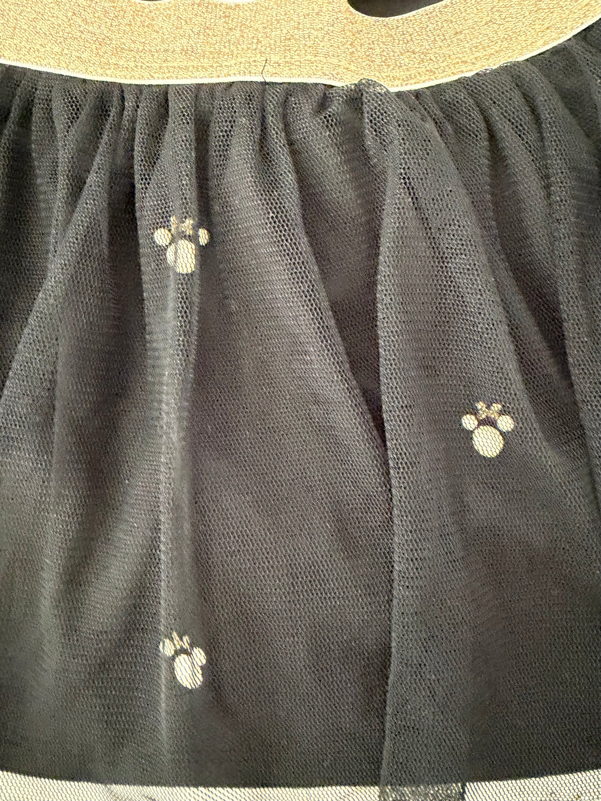 #117, Girls 3T, Disney Minnie Mouse ears tulle skirt, GUC