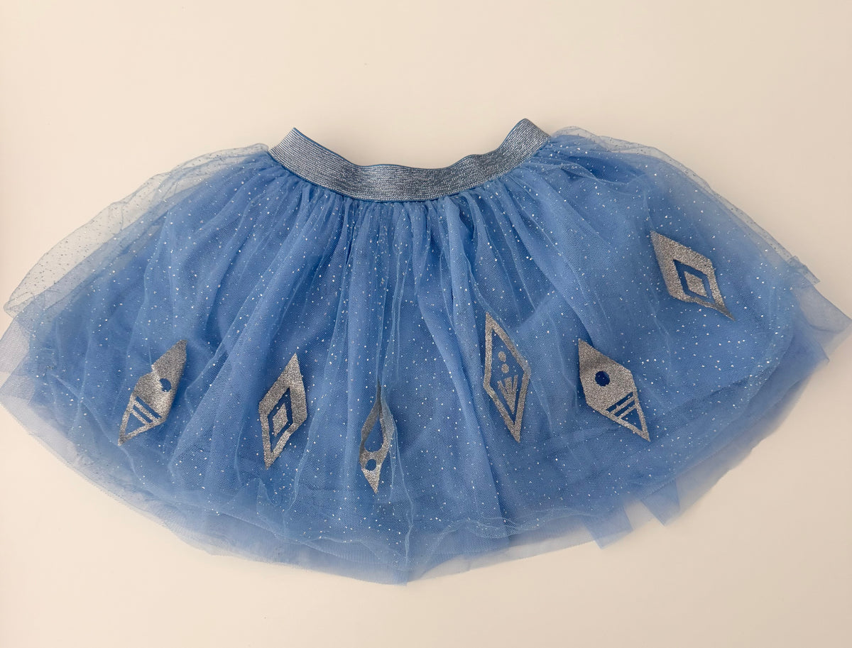 #117, Girls 4T, Disney’s Frozen Elsa skirt, Tulle, GUC