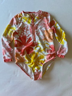 Just one you girls size 18 months long sleeve flower swimsuit