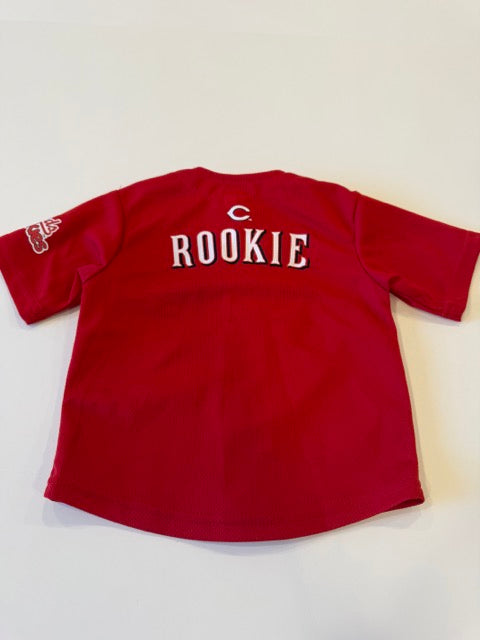 #181 -  Cincinnati Reds -  Reds Rookies jersey & baseball cap Infant Gender Neutral SIZE  12–24 months