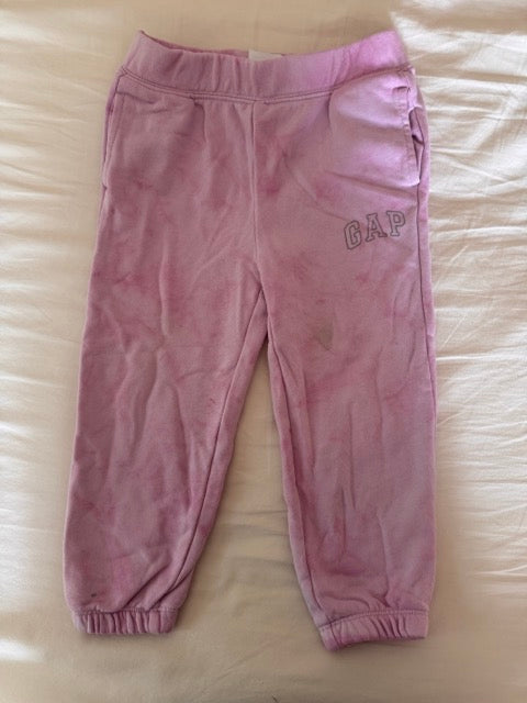 #127 Baby Gap Pink Joggers Girls 3T