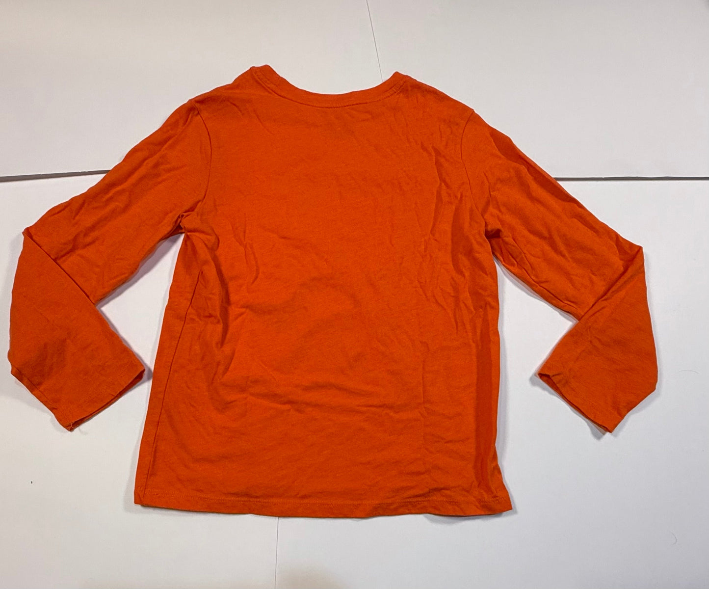 #180 Boys 8 Cat & Jack Halloween Long Sleeve - Boo