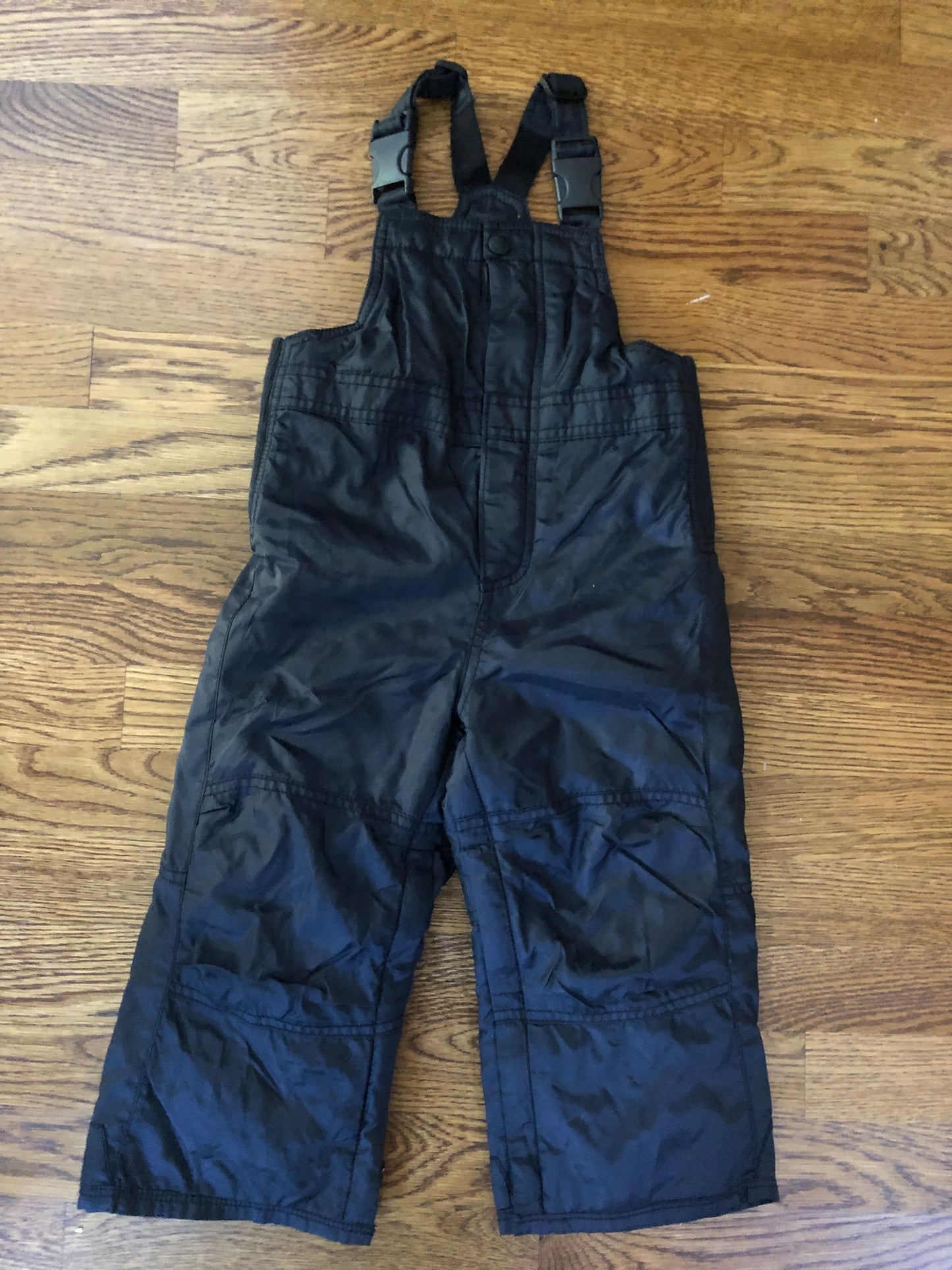 Baby Gap (2T) Black Snow Bib Overalls - boy or girl OUR FAV SNOW BIB!!  Not stiff!