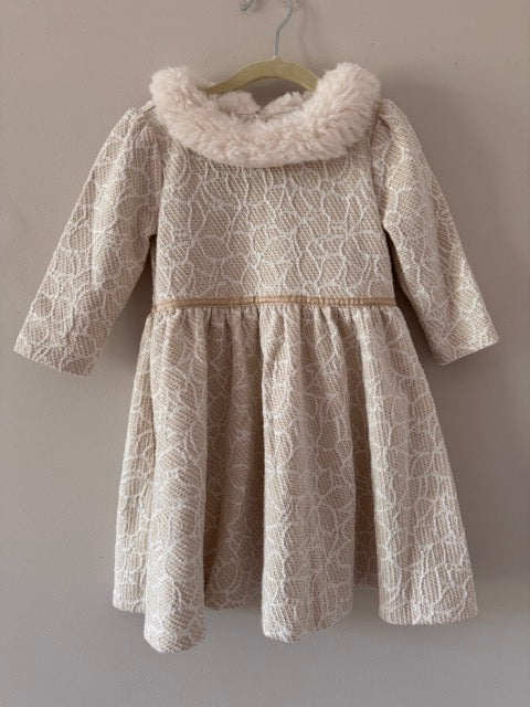 #127 Janie and Jack Sweater Dress Girls 4T