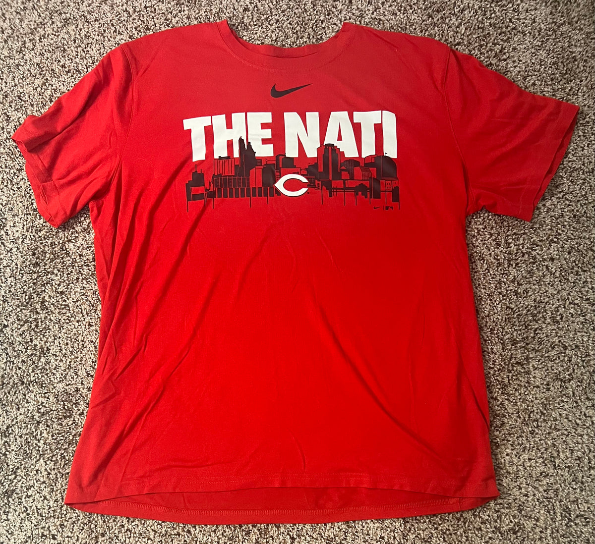 Seller #184 Men’s XL Nike Red “The nati” shirt Drifit