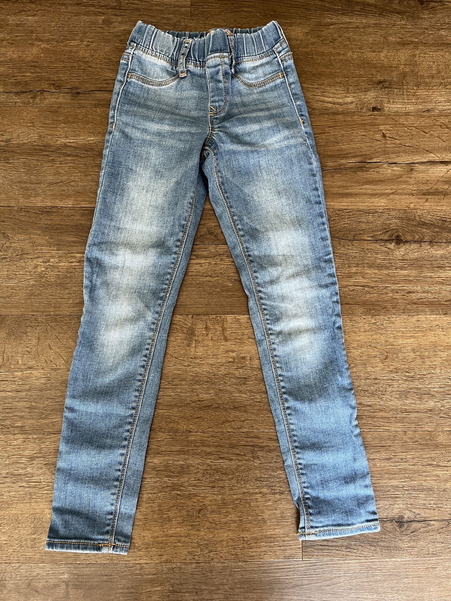 #124 VGUC Gap Kids Girls Size 7 Slim Jeans