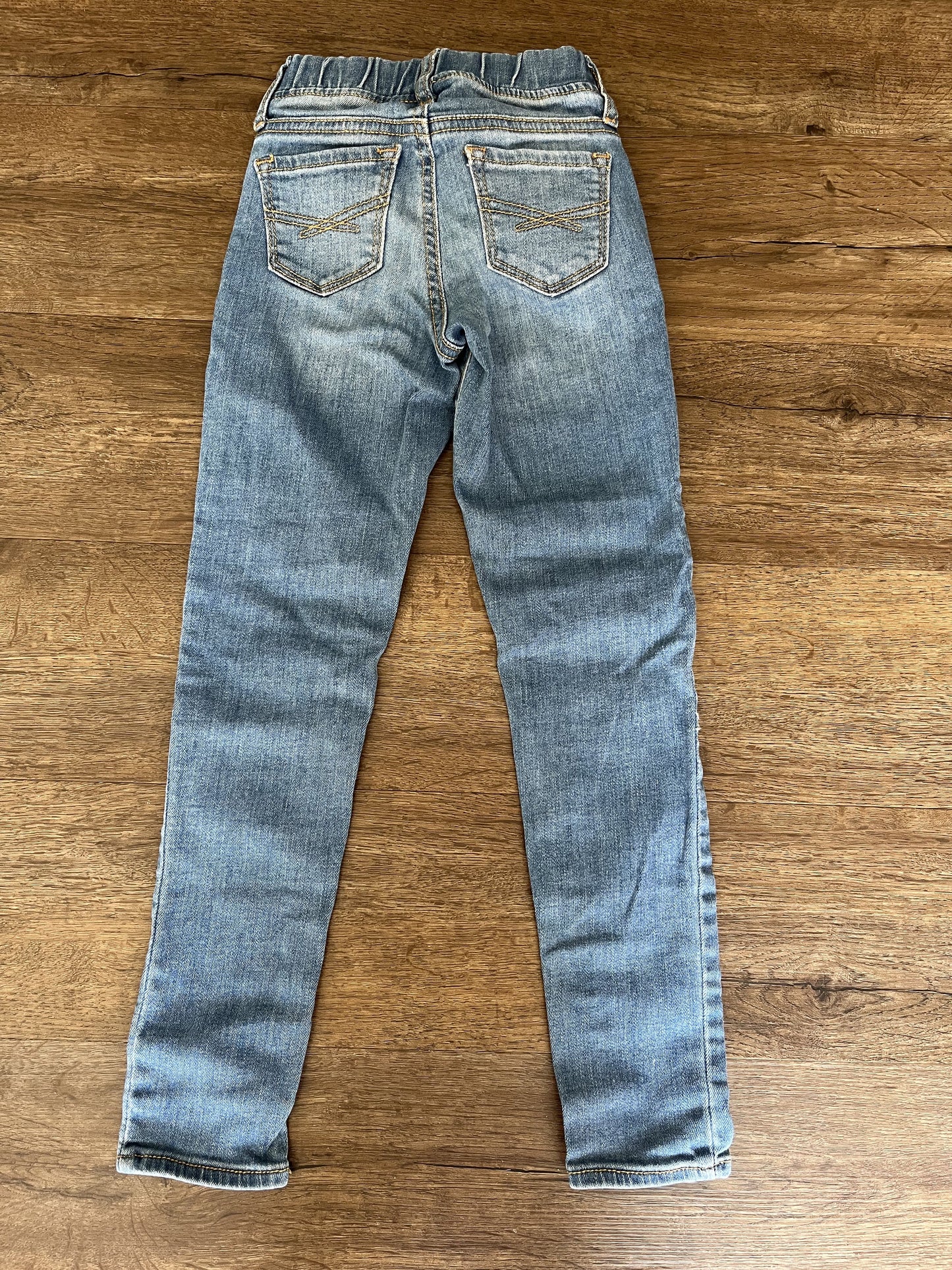 #124 VGUC Gap Kids Girls Size 7 Slim Jeans