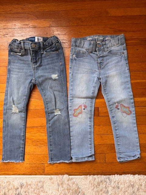 #127 Girls Jean Bundle Girls 3T