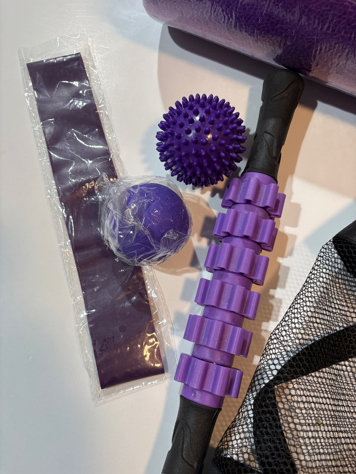 Seller #105 - Foam Roller/Exercise Recovery Set NEW