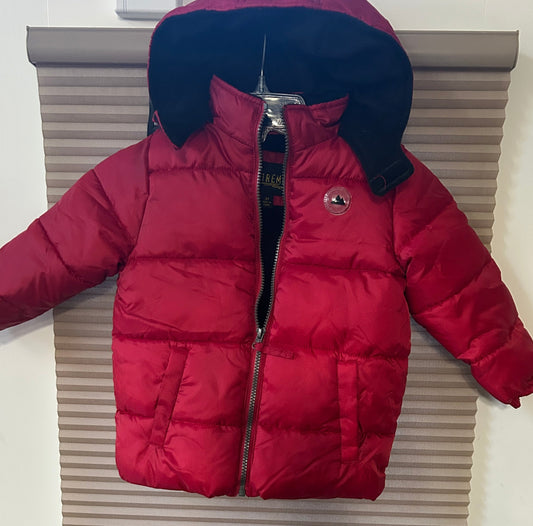 #35 3t red winter coat
