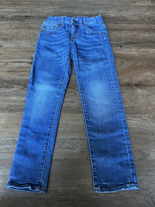 #124 EUC Crewcuts Medium Wash Jeans Girls Size 6