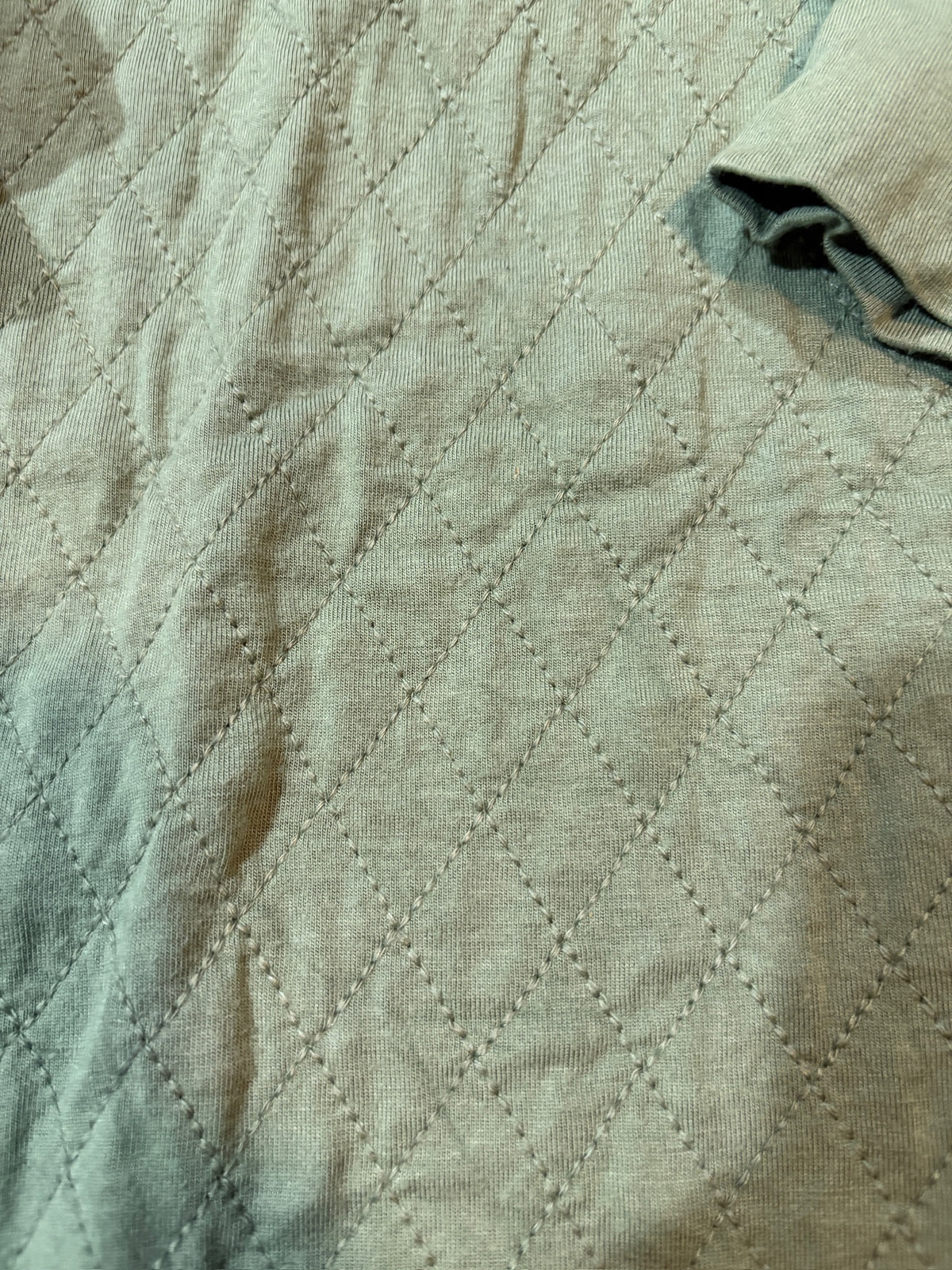 Seller #105 - Girls 4T Kate Quinn Green Bamboo Ruffle Tunic VGUC