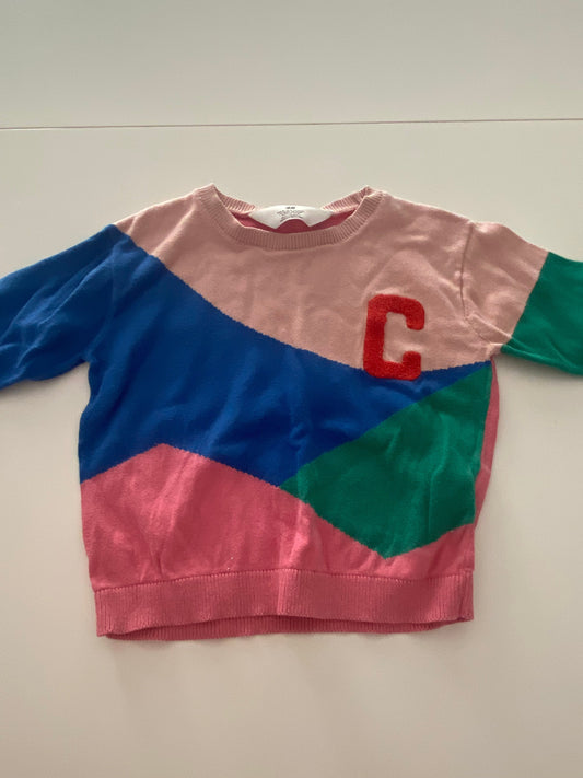 #117- Girls 2T, H&M pink sweater, GUC,*reduced*