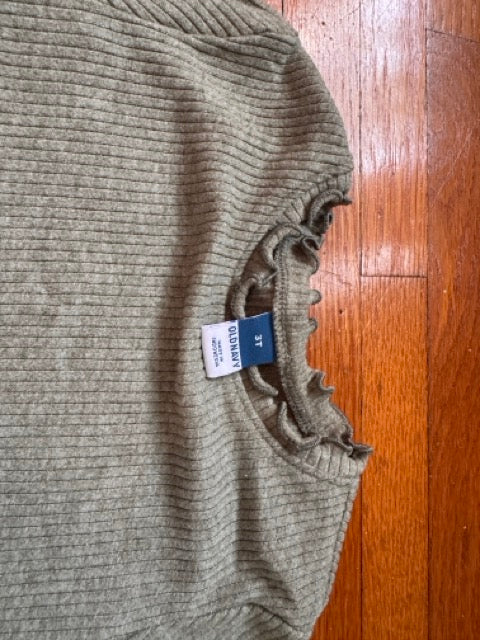 #127 Old Navy Ribbed Top & Legging Set Girls 3T